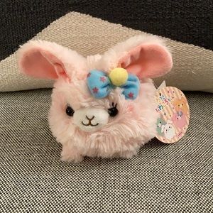 Pink Japanese Bean Bag Bunny